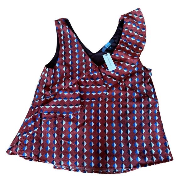 Anthropologie NWT Asymmetric Blouse - Picture 1 of 5